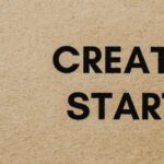 Creative Entrepreneurship - Close-Up Shot of a Creative Startup Text on a Brown Paper